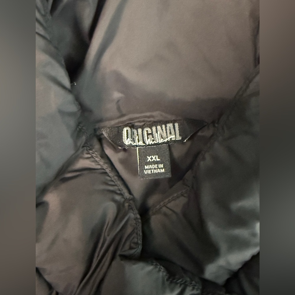 Nicole Miller Black Puffer Vest XXL - Picture 3 of 5